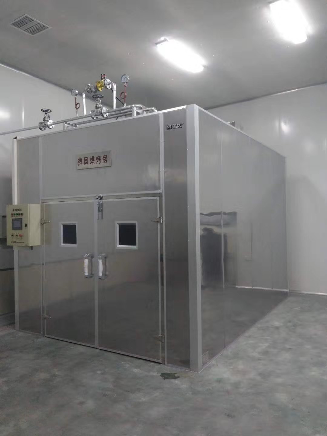 益陽瑪山產業(yè)機械有限公司，湖南益陽螺旋風管廠家，熱風食品烤房